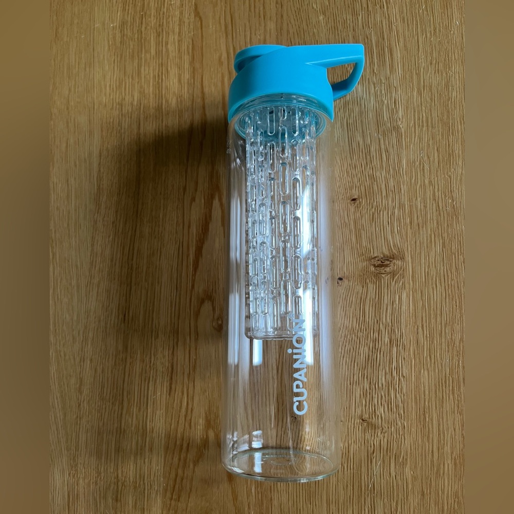 CUPANION Blue Infuser Water Bottle